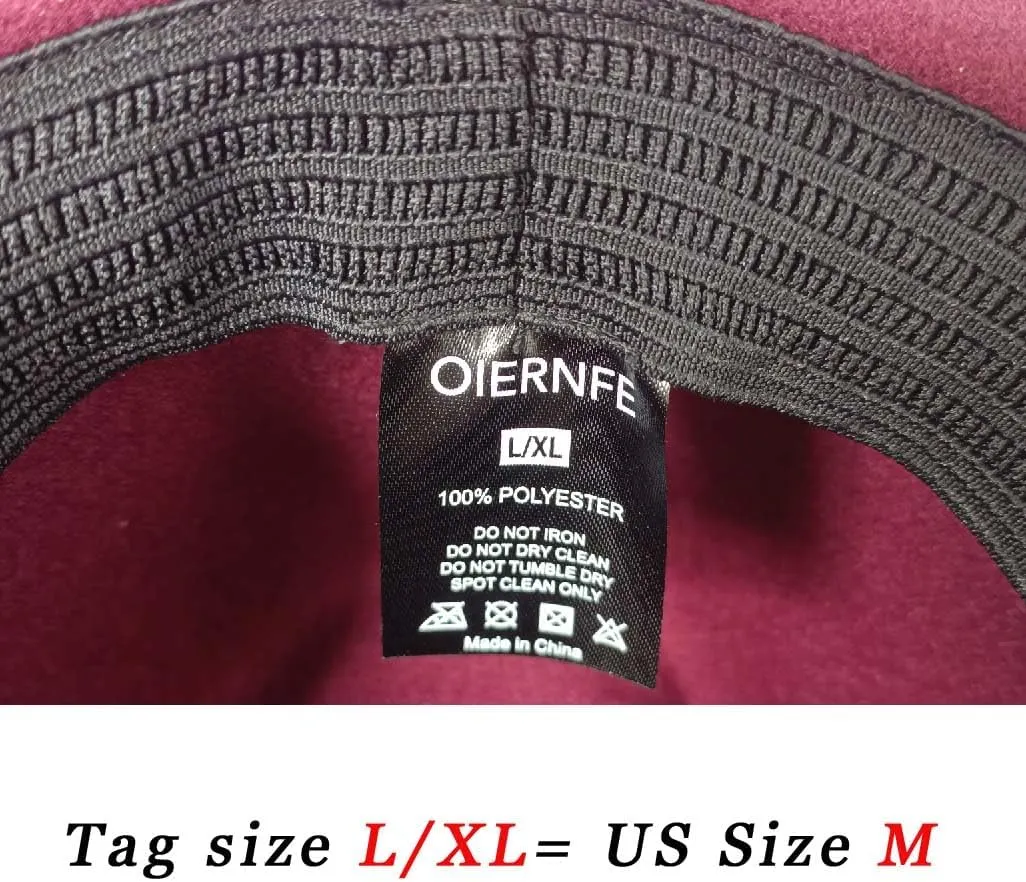 Big Wide Brim Fedora Hat for Women Man Felt Panama Hat with Band Western Outdoor hat