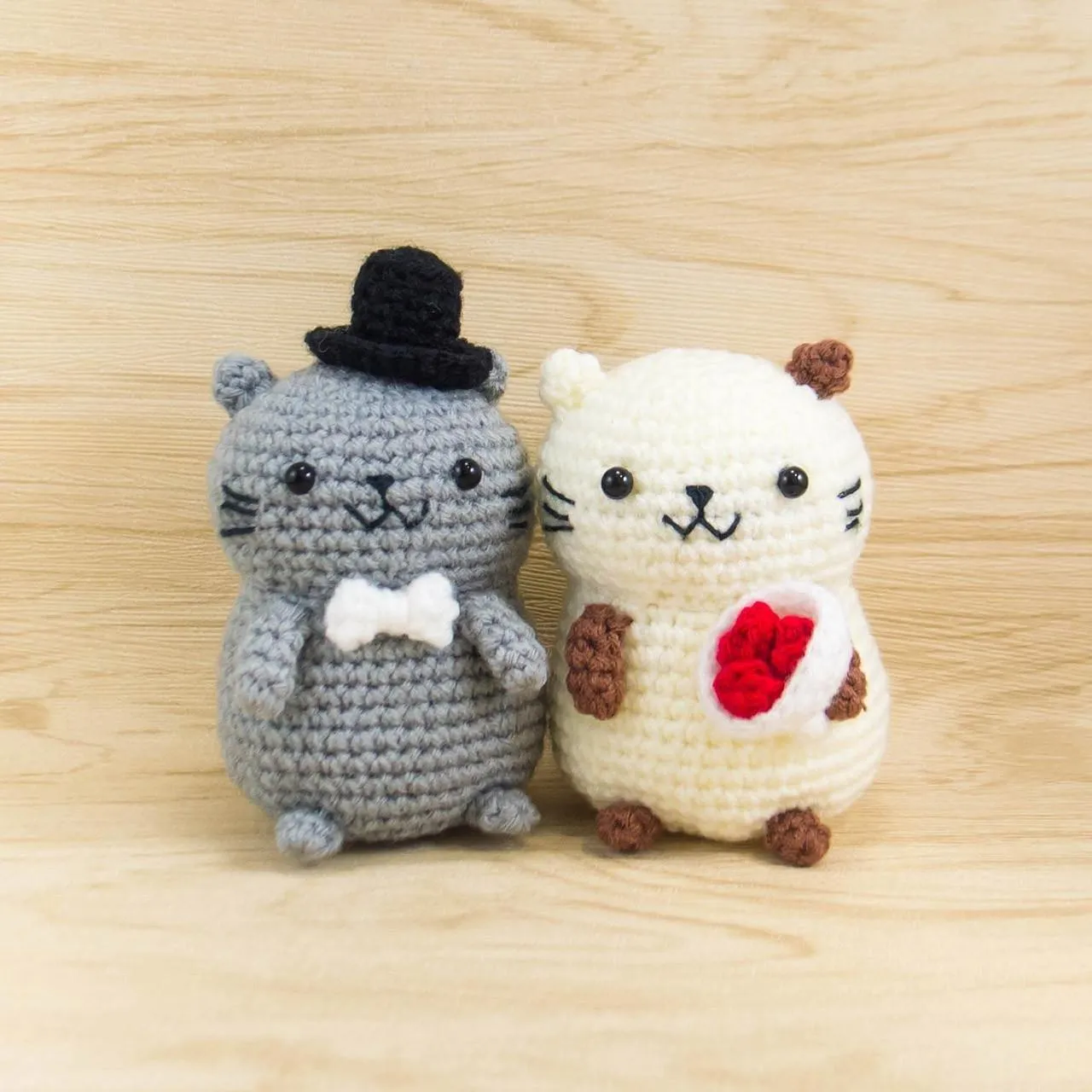 Cat Couple Amigurumi Crochet