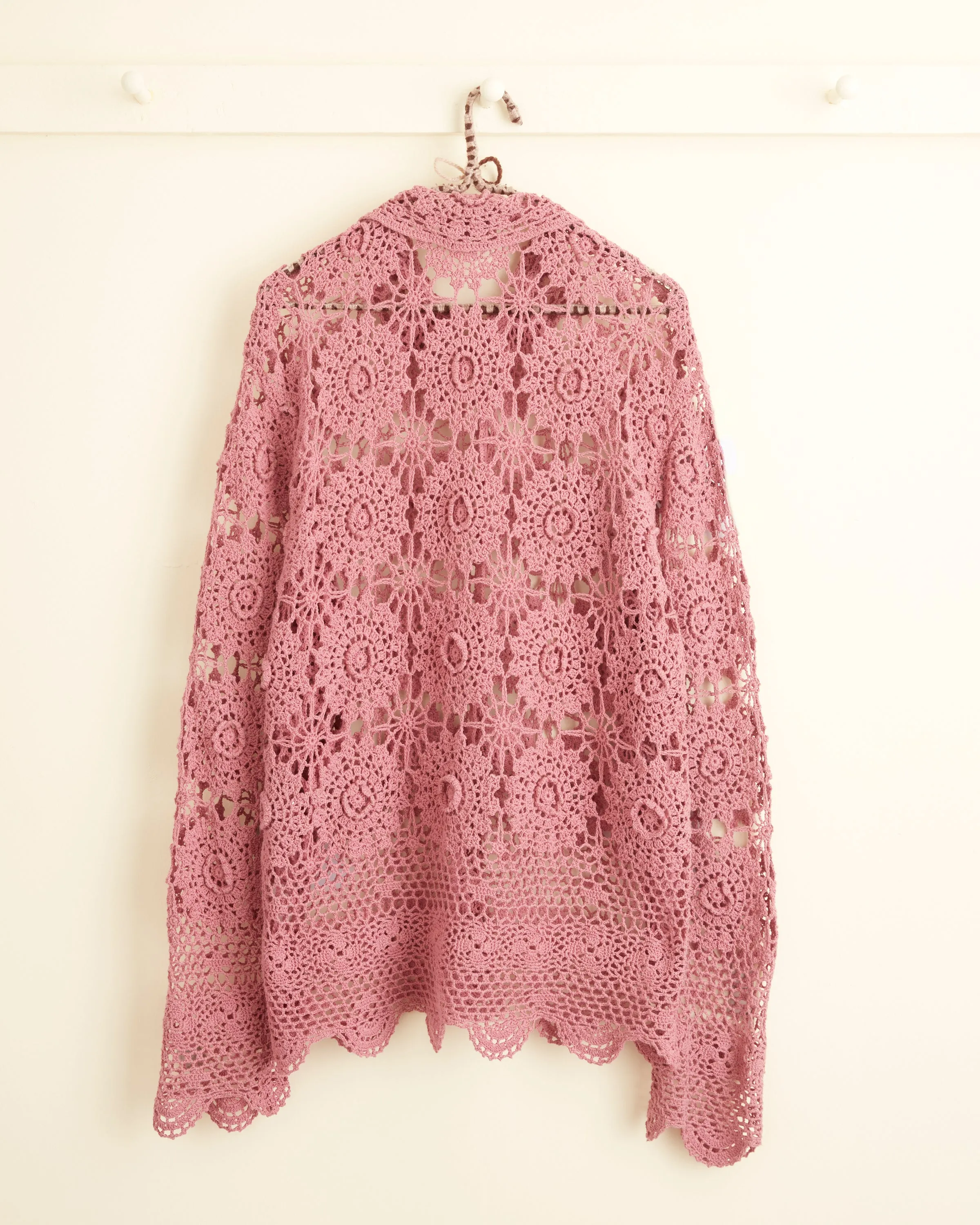 Dahlia Doily Long Sleeve Shirt - L