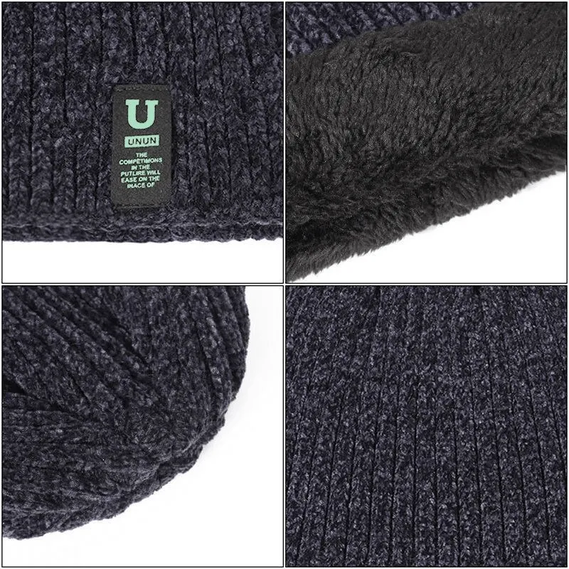 Fashion Classic Knitting Thickening Wind Protection Hat - SF0216