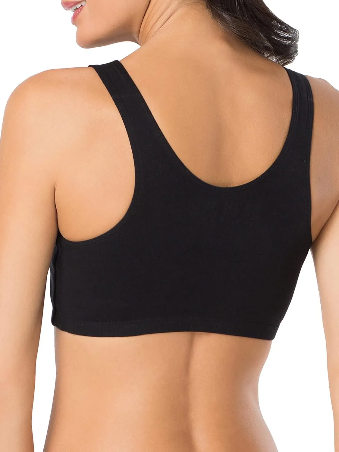 Fruit of the Loom Women's Built Up Tank Style Sports Bra Value Pack