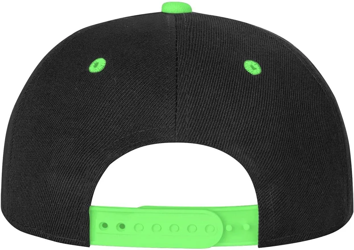 Gay Bear Pride Paw Adult Flat Brim Contrast Hip Hop Hat Flat Brim Baseball Adjustable Snapback Trucker Cap