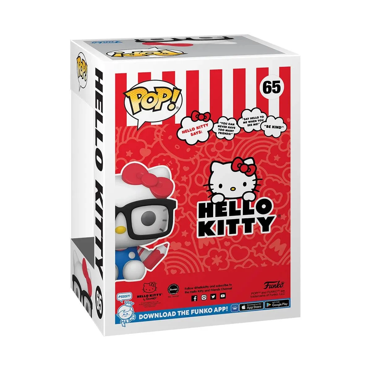 Hello Kitty - Nerd w/ Glasses