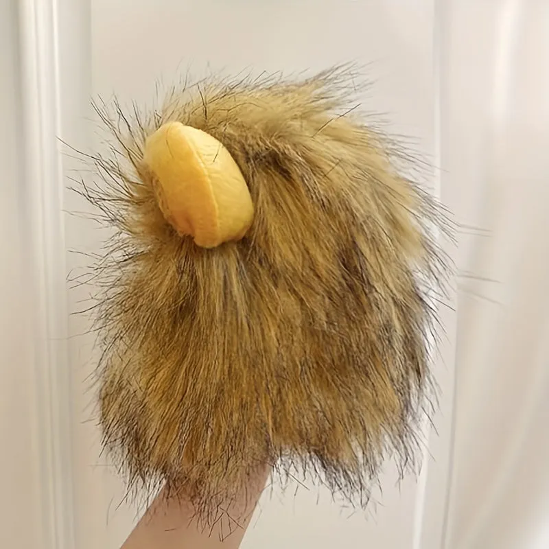 Hilarious 1pc Lion Cat Hat Perfect Pet Cosplay