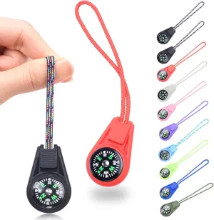 Kids Compass Bulk Mini Compass for Kids,Children's Classroom Compass for Navigation Lesson,Plastic Compass for Party Favor/Hiking/Boy Scout/Outdoor Survival
