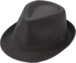 Milani Simple Stripe Style Fedora Hat