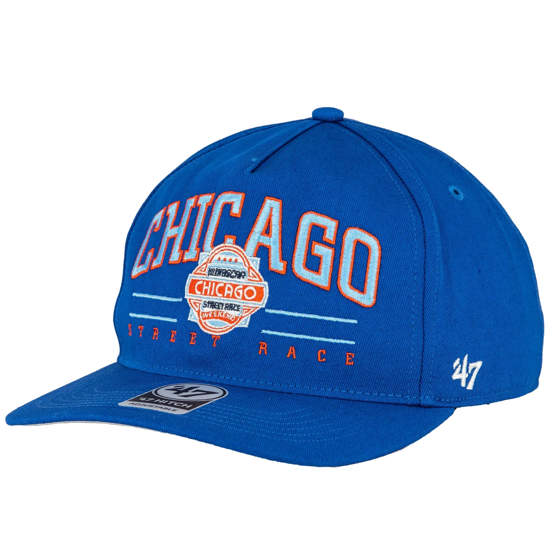Nascar Chicago Street Race '47 Hitch Royal Adjustable Hat