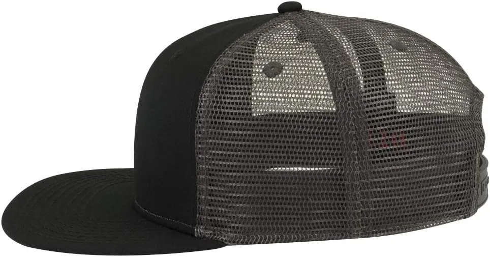OTTO SNAP Hawaiian Pattern Square Flat Visor 6 Panel Pro Style Snapback Hat