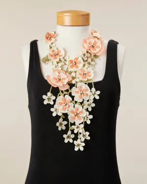 Poppy Necklace - Peach