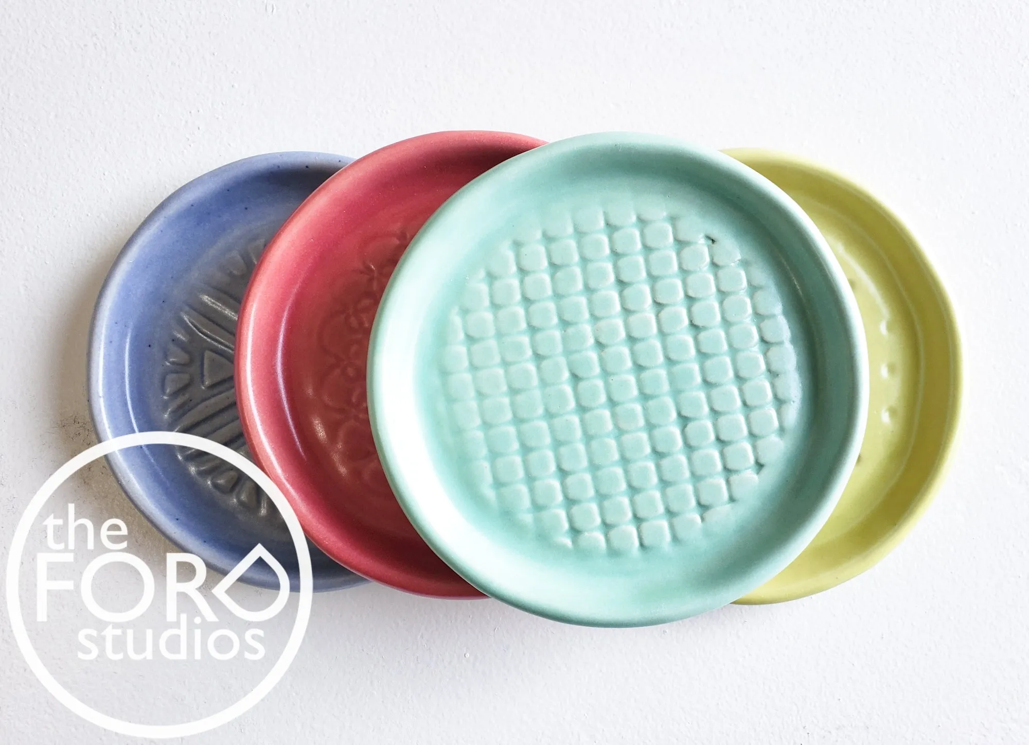 POTTERY CLASS (Aug):  Coaster, Set of 4