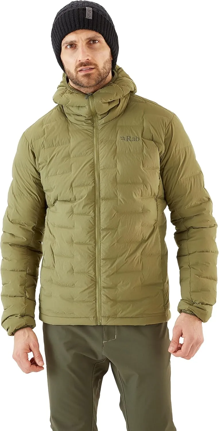 Rab Men's Cubit Stretch Down Hoody for Hiking, Climbing, & Skiing