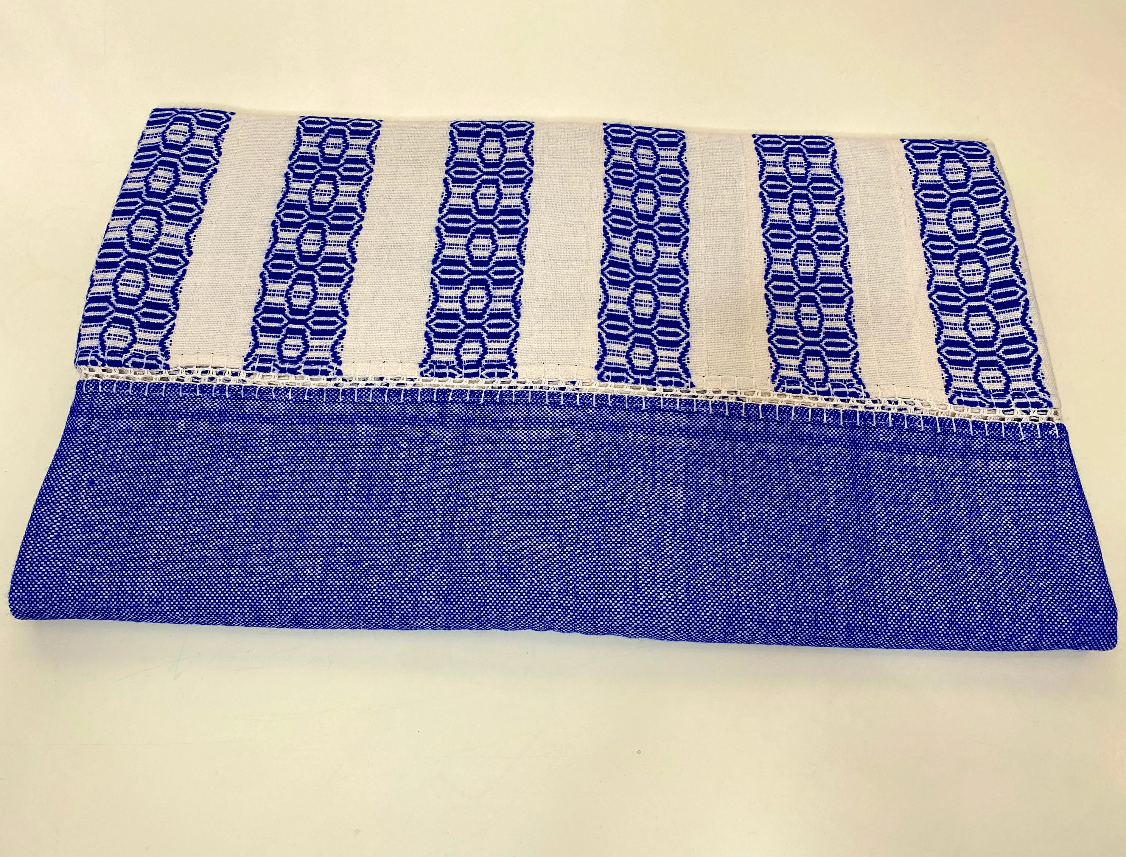 Santorini Handwoven Tablecloth