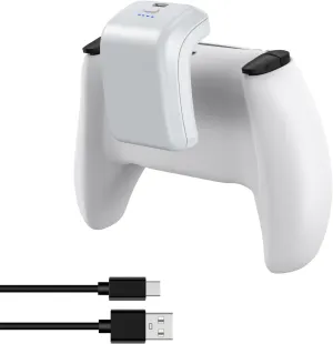 Tectra PS5 Controller Battery Pack, 3000mAh External Battery for Sony PlayStation 5 DualSense CFI-ZCT1W Controller, LED Display & USB-C Charging Cable
