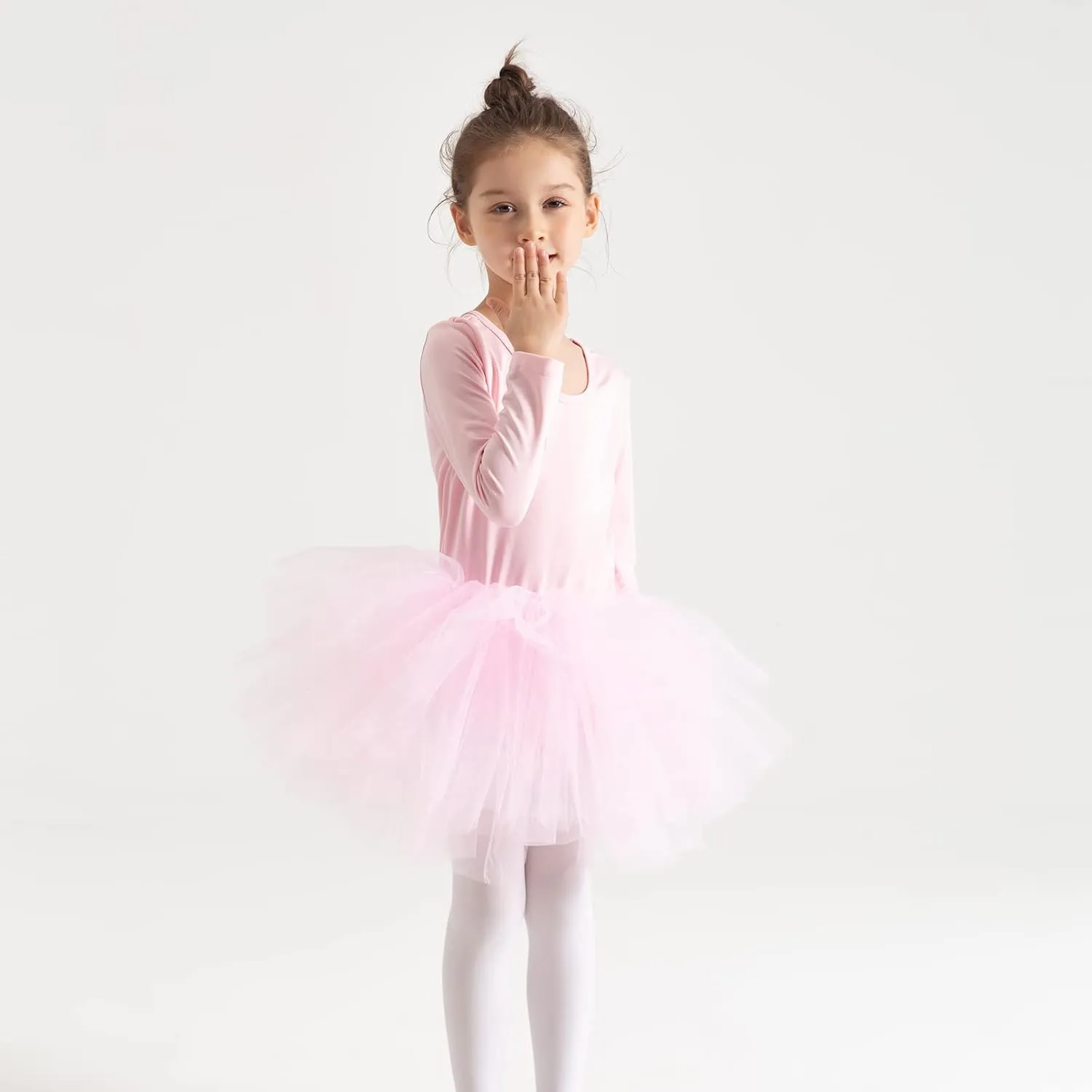 Tutu.kk Girls' Camisole Dance Tutu Leotard with Fluffy 4-Layers Ballet Dress for Ballerina (12 Months - 7 Years)