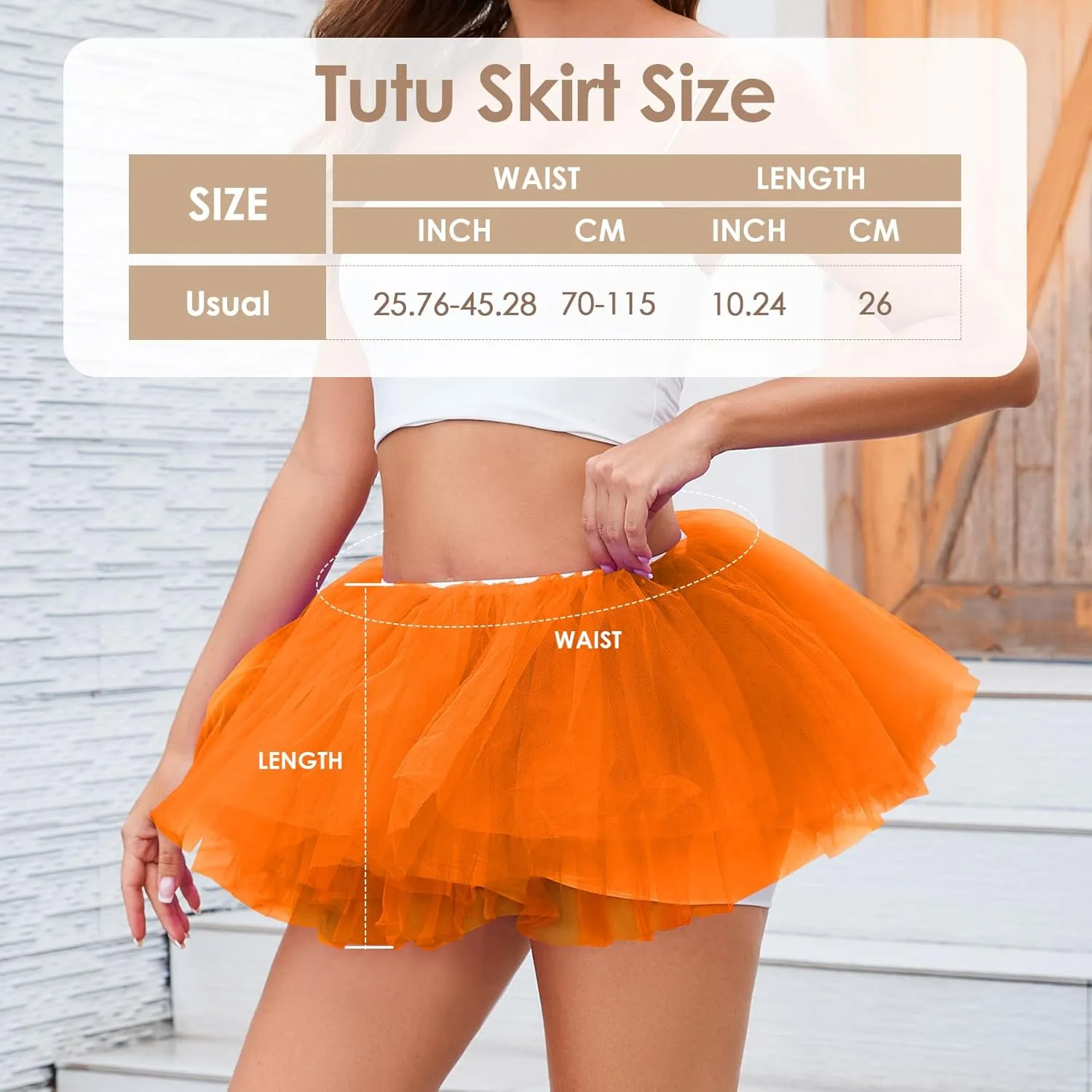 Women 5 Layers Tutu Fluffy Dance Ballet Bubble Skirt Puffy Elastic Tulle Short Skirts Halloween Christmas Costume
